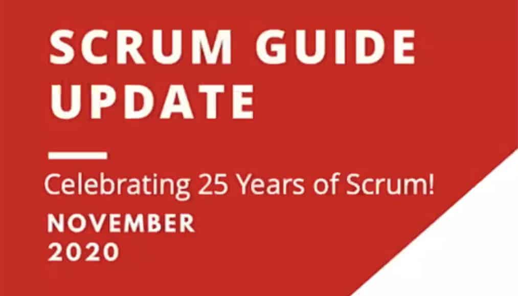 Scrum Guide Update 2020
